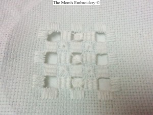 Hardanger embroidery