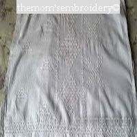 Kutch Embroidery in White outfit 